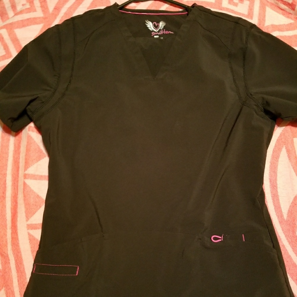 Smitten scrub Top